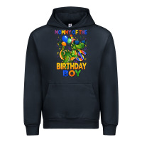 Navy mommy of the 5 th birthday boy t rex Urban Hoodie - CowGirlArtShop