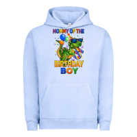 Pigment Grape Ice mommy of the 5 th birthday boy t rex Urban Hoodie - CowGirlArtShop