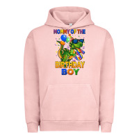 Pigment Salmon mommy of the 5 th birthday boy t rex Urban Hoodie - CowGirlArtShop
