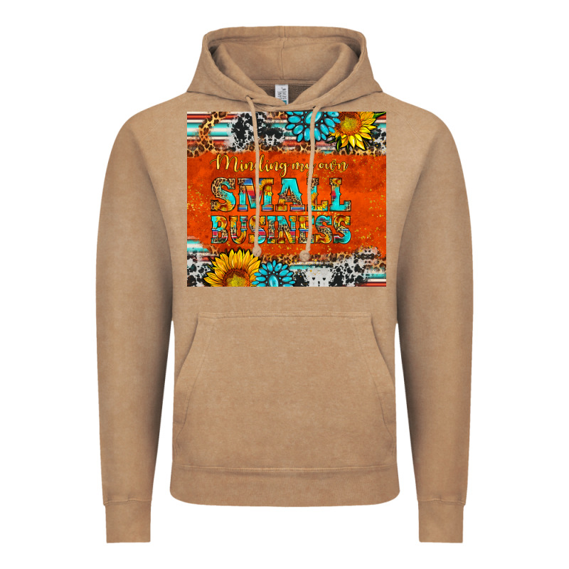 Minding My Own Small Business Vintage Hoodie by HRA Design Shop | Teevron