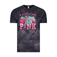 Cloud Black in october we wear pink Vintage Tee - AdoDesignShop