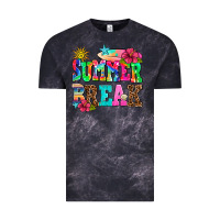 Cloud Black summer break Vintage Tee - AdoDesignShop