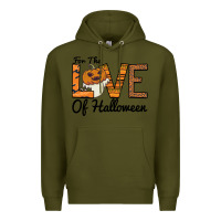 Army Green For the Love of Halloween Premium Hoodie - Bettercallsaul