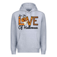 Heather Grey For the Love of Halloween Premium Hoodie - Bettercallsaul