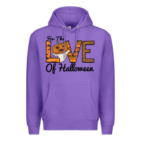 Purple For the Love of Halloween Premium Hoodie - Bettercallsaul