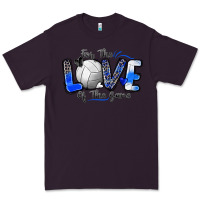 Plum for the love of the game volleyball Premium Tee - Zillion Design Studio