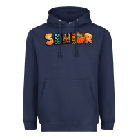 Navy fall senior 2023 Heavyweight Hoodie - BundleAndBundleShop