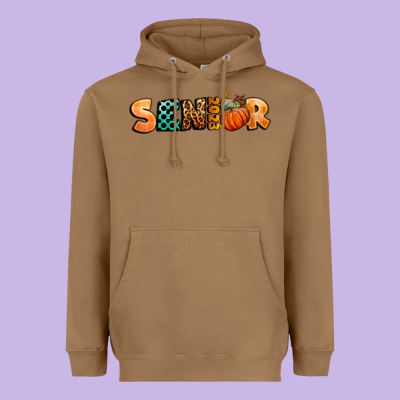 Fall Senior 2023 Heavyweight Hoodie Designed By Bundleandbundleshop