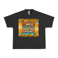 Pigment Black Flannes Hayrides Sweaters Bonfires Urban Heavy Tee - Artiststas