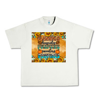 Pistachio Flannes Hayrides Sweaters Bonfires Urban Heavy Tee - Artiststas