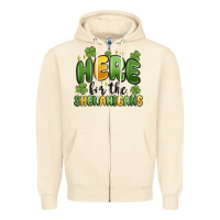 Sandshell here for the shenanigans Zipper Hoodie - MaliasSmallBusiness
