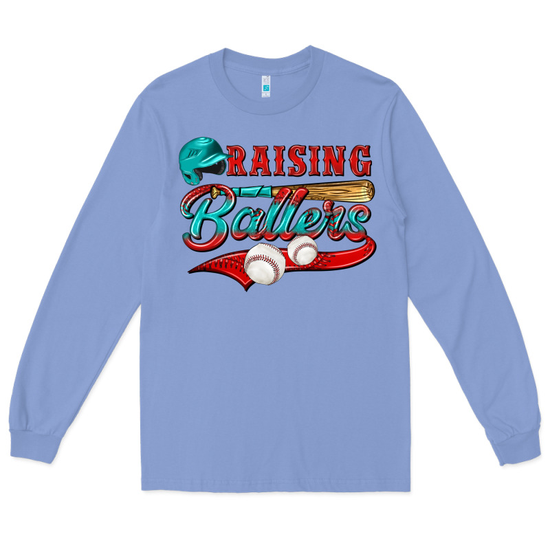 Raising Ballers Long Sleeve Tee by NancyCooperArtShop | Teevron