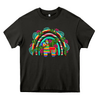 Asphalt mexican pinata rainbow Heavy Core Tee - Artiststas