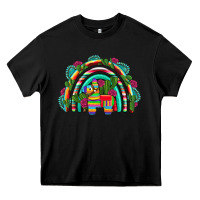 Black mexican pinata rainbow Heavy Core Tee - Artiststas