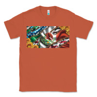Copper usa flag and mexico flag with sunflower and cowhide  license plate Classic Tee - Artiststas