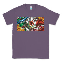 Lavender usa flag and mexico flag with sunflower and cowhide  license plate Classic Tee - Artiststas