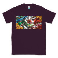 Plum usa flag and mexico flag with sunflower and cowhide  license plate Classic Tee - Artiststas