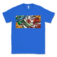 True Royal usa flag and mexico flag with sunflower and cowhide  license plate Classic Tee - Artiststas