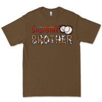 Cacao baseball brother with leopard Premium Tee - texasbilliewilder