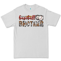 Dove Grey baseball brother with leopard Premium Tee - texasbilliewilder