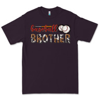 Plum baseball brother with leopard Premium Tee - texasbilliewilder