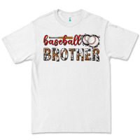White baseball brother with leopard Premium Tee - texasbilliewilder