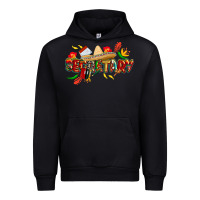 Black cinco de mayo secretary Urban Hoodie - CowGirlArtShop