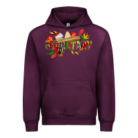 Mauve Wine cinco de mayo secretary Urban Hoodie - CowGirlArtShop