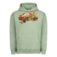Pigment Oil Green cinco de mayo secretary Urban Hoodie - CowGirlArtShop