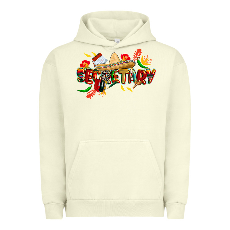 Cinco De Mayo Secretary Urban Hoodie by CowGirlArtShop | Teevron