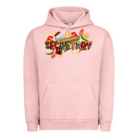 Pigment Salmon cinco de mayo secretary Urban Hoodie - CowGirlArtShop