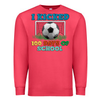 Cardinal i kicked 100 days of school Premium Sweatshirt - LillyAllenDesigns