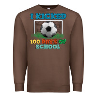 Chestnut i kicked 100 days of school Premium Sweatshirt - LillyAllenDesigns