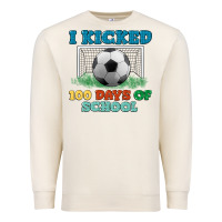 Sandshell i kicked 100 days of school Premium Sweatshirt - LillyAllenDesigns