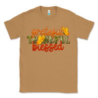 Toasted Coconut Fall Grateful Thankful Blessed Classic Tee - LillyAllenDesigns