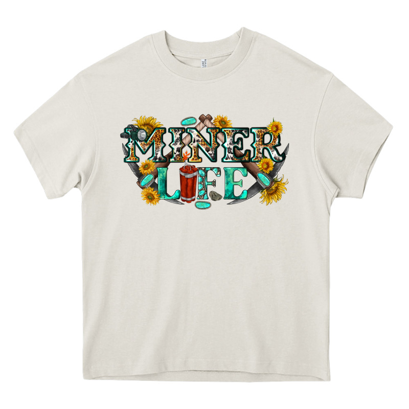 Miner Life Heavy Core Tee by texasbilliewilder | Teevron