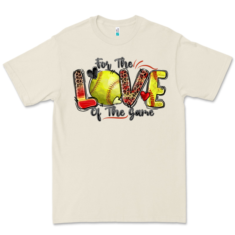 For The Love Of The Game Softball Premium Tee by Zillion Design Studio | Teevron
