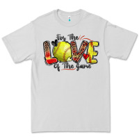 Dove Grey for the love of the game softball Premium Tee - Zillion Design Studio