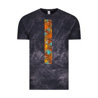 Cloud Black fall leaf Vintage Tee - BundleAndBundleShop