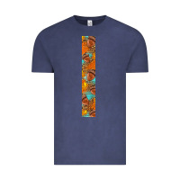 Vintage Denim fall leaf Vintage Tee - BundleAndBundleShop