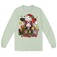 Matcha mooey christmas baby calf Long Sleeve Tee - Jasminsmagicworld