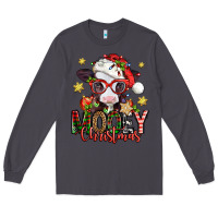 Smoke mooey christmas baby calf Long Sleeve Tee - Jasminsmagicworld