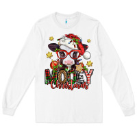 White mooey christmas baby calf Long Sleeve Tee - Jasminsmagicworld