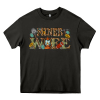 Asphalt miner wife Heavy Core Tee - texasbilliewilder