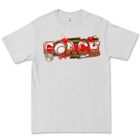 Dove Grey baseball coach Premium Tee - texasbilliewilder