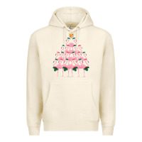 Tofu Christmas Tree Flamingo Premium Hoodie - Bettercallsaul
