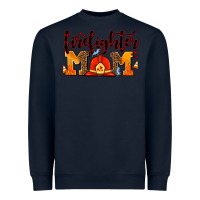Navy firefighter  mom Heavyweight Sweatshirt - AdoDesignShop