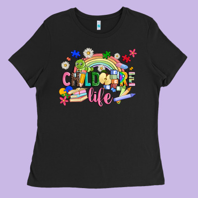 Childcare Life Ladies Tee Designed By Jahusdesignshop