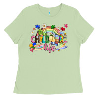 Matcha childcare life Ladies Tee - JahusDesignShop