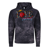 Cloud Black love summer Vintage Hoodie - CowhideDigitalArt